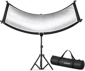 Curved Reflector Studio Photography Light Diffuser 