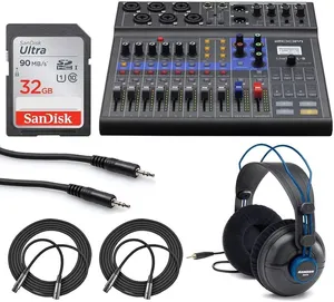 ZOOM LIVETRAK 8-CHANNEL MIXER & MULTITRACK RECORDER