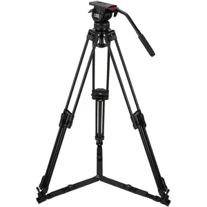 CAMGEAR DV6P TRIPOD + FLUID HEAD & SPREADER