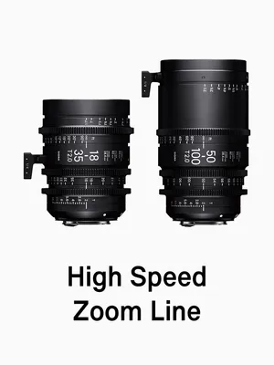 SIGMA 18-35 & 50-100 HIGH SPEED EF' (2 LENS)
