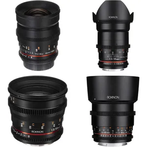 ROKINON XEEN T1.5 EF FILM LENS KIT (USED).