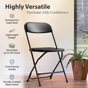 Standard Folding Chair - Black