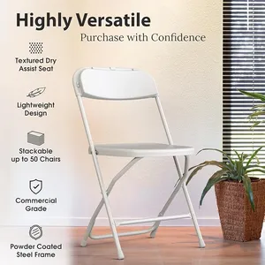 Standard Folding Chair - White