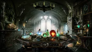 Witches & Wizards backdrop(s)