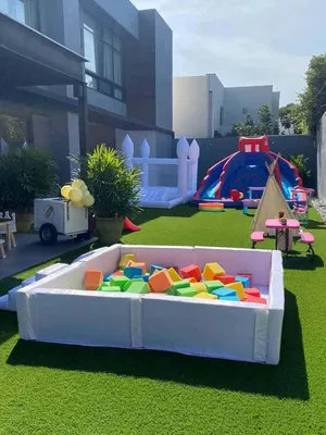 Alberca gigante pelotas 2m x 2m