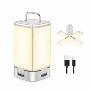 Campinglampe - 7x7x13cm