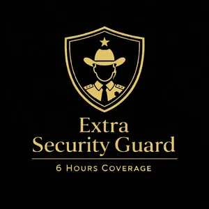 Additional Security Guard (Required for 75+ Guests 6 hour coverage) 