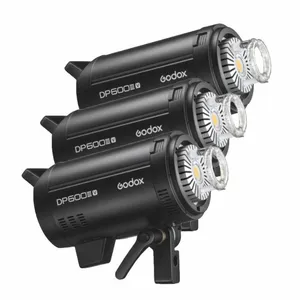 Stúdióvaku Godox DP600IIIv hármas szett kioldókkal 