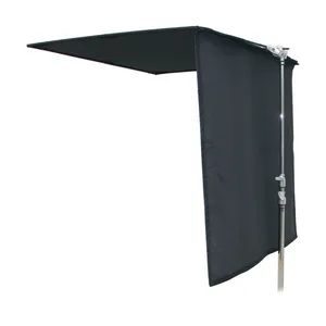 Keret  + anyag 120x120cm black floppy cloth