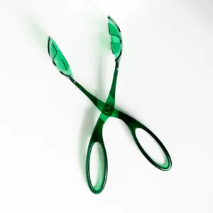 Clear Green Salad Tongs Christmas - 11
