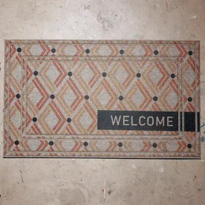 Bohemian Geometric Welcome Doormat
