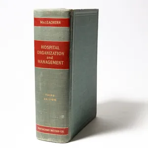 Vintage Mid-Century Green Cloth Medical Hardcover Book