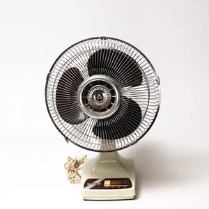 Vintage Oscillationg 3 Speed Desk Fan MB Model Off White