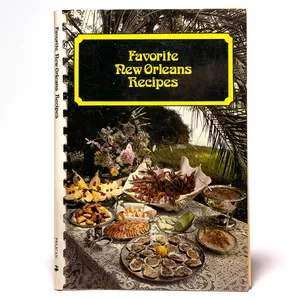 Vintage spiral cook book - Favorite New Orleans Recipes - 9