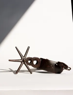 Antique Western 6 Point Spur, Western, Country, Cowboy, Horses
