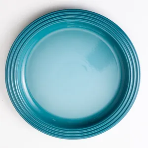 Le Creuset Turquoise dinner plate - 11.5