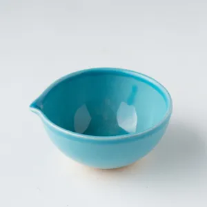 Blue Ceramic 1/4 Cup Anthropology - 3.5