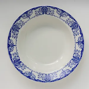 Blue Detail Pasta Bowl 8.5