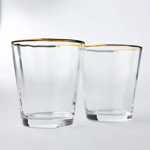 Simple Gold Rimmed Juice 3.5