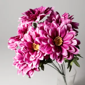 Bouquet of Artificial Pink Gerbera Daisies Flowers