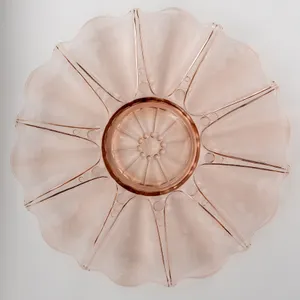 Pink Art Deco Platter - 13.5