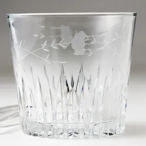 Vintage Princess House Glass Ice Bucket - 5.5
