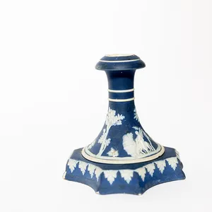 Antique British Wedgwood Blue Pottery - 4