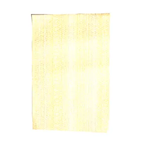Wallpaper Remnant 1970s Shades of Yellow and shiny gold. Subtle pattern Texture