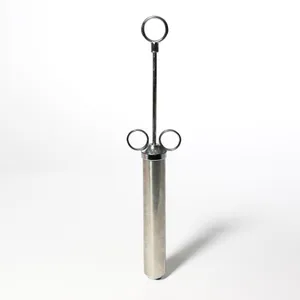 Vintage  Morton Salt Co. Meat Pump No Syringe Stainless Steel - 10