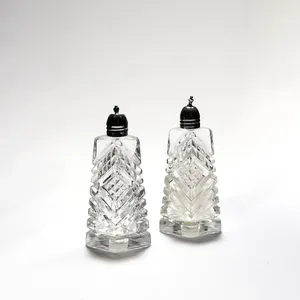 Crystal Salt and Pepper Shakers - 5