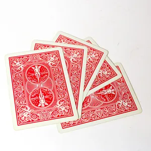 Games, Vintage Bicycle Playing Cards in Red