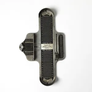 Vintage Silver Metal Brannock Foot and Shoe Measuring Sizing Device Size 15. 