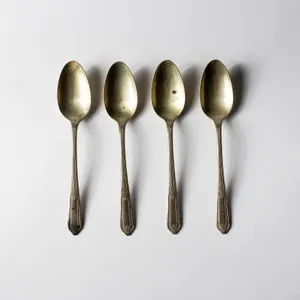 Small Silver Spoons - 6