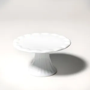 Ceramic White Cake Stand