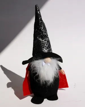 Plush Vampire Halloween Gnome