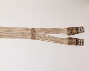 Vintage Western Braided Rope Cinch Girth Pair
