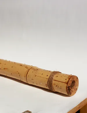 Vintage Bamboo Rain Stick Shaker Music Instrument