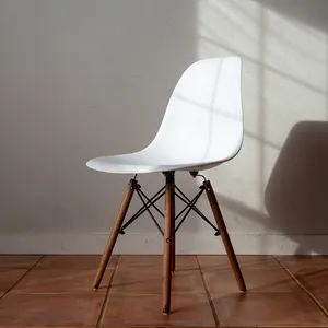 White Faux Eames Chair