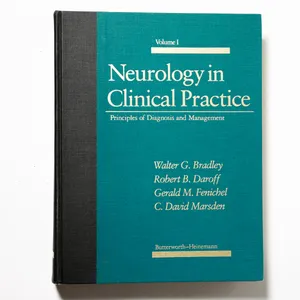 Vintage Medical Neurology Hardcover Textbook Clinical Reference, Book