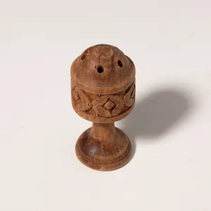 Hand Carved Wooden Incense Burner
