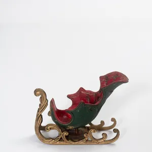 Vintage Santa Sleigh Christmas ornament