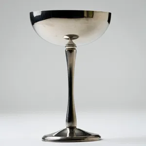 Solid Brass Coupe Glass