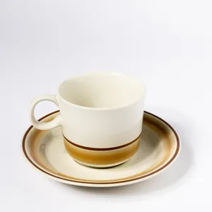 Hearthside Stoneware Hand Painted saucer - 6
