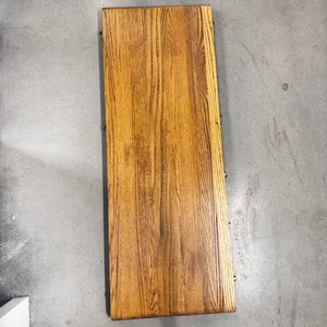 Wood Table Leaf Blond Wood Grain 80s