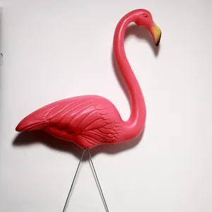 Vintage Pink Plastic Lawn Flamingo Kitsch Americana Don Featherstone original