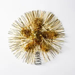 Gold Christmas tree Topper - 7