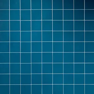 Surface Tile: Smoky Blue 4x4 tilewith White Grout, Tabletop Photography Surface