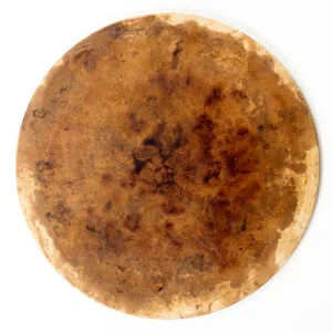 Well loved vintage pizza stone with patina - 13