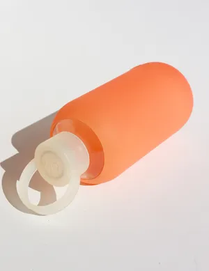bkr glass water bottle, Orange,