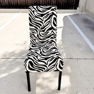Zebra Print Dining Chair